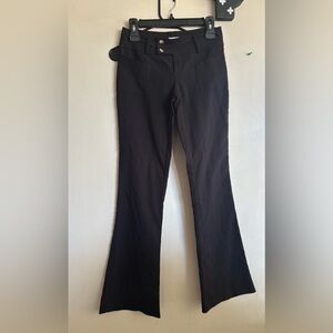Koji Yohji Y2K Black Flair Dress Pant